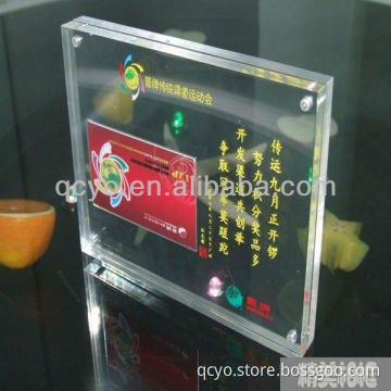 Popular Printed Custom Plastic Photo Frame